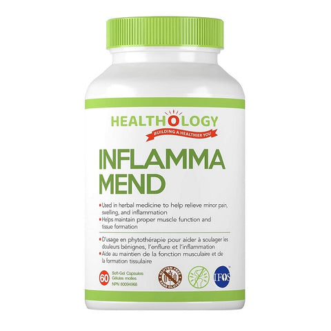 Healthology Inflamma-Mend 60 Capsules - YesWellness.com