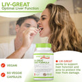 Healthology Liv-Great Liver Formula 60 Capsules - YesWellness.com