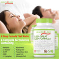 Healthology Sleep-Great Sleep Formula Capsules (Various Sizes) - YesWellness.com