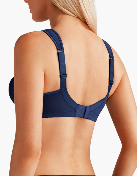 Amoena Isadora Wire Free Bra Dark Blue