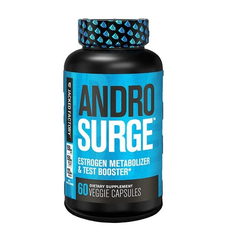 Jacked Factory Androsurge Estrogen Metabolizer for Men Veg Capsules (Various Sizes)