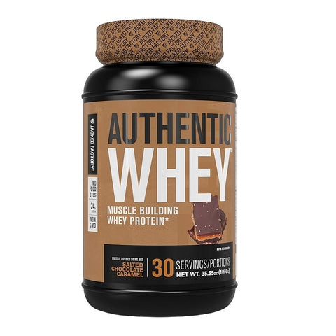 Jacked Factory Authentic Whey Muscle Building Whey Protein 30 Servings