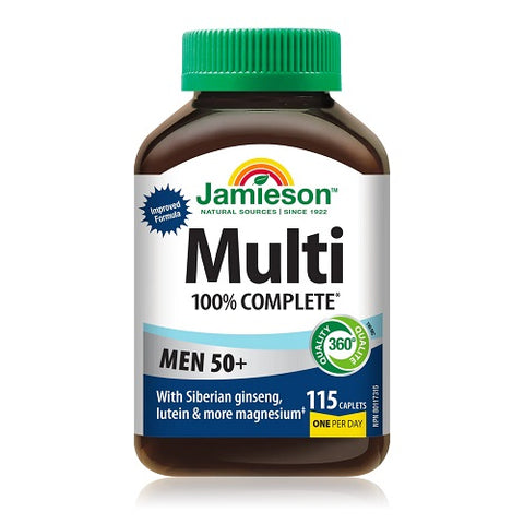 Jamieson Multi Vitamin 100% Complete Men 50+