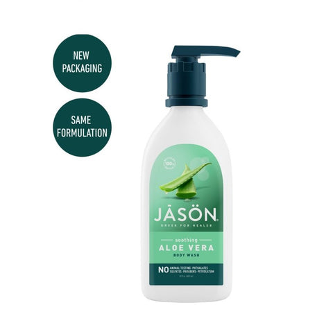 Jason Soothing Aloe Vera Body Wash 887 ml - YesWellness.com