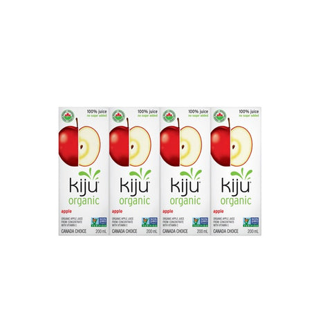 Kiju Organic No Sugar Juice  8/4 x 200mL (Various Flavours)