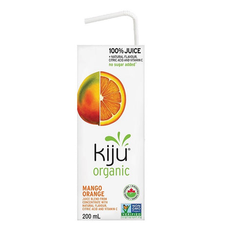 Kiju Organic No Sugar Juice  8/4 x 200mL (Various Flavours)