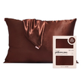 Kitsch Satin Pillowcase - Chocolate - Yeswellness