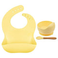 Knute Kids Silicone Bib with Bowl & Spoon Set (Various Colours) - YesWellness.com