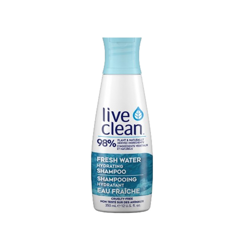 Live Clean Fresh Water Hydrating Shampoo 350mL