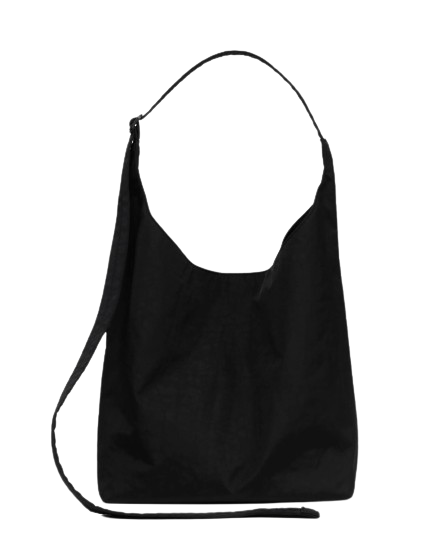 BAGGU Large Nylon Sling Black - Yeswellness