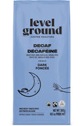 Level Ground Coffee Decaf Dark Ground Organic 300g - Yeswellness.com