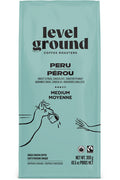 Level Ground Coffee Peru Medium Ground Organic 300g - Yeswellness.com