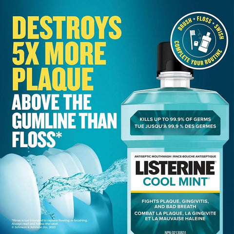 Listerine Cool Mint Antiseptic Rinse