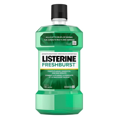 Listerine Fresh Burst Antiseptic Mouthwash 1L