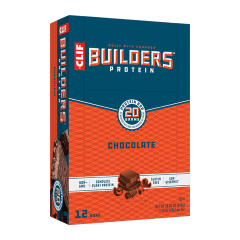 Clif Builders Protein Bar Chocolate 12 x 68g