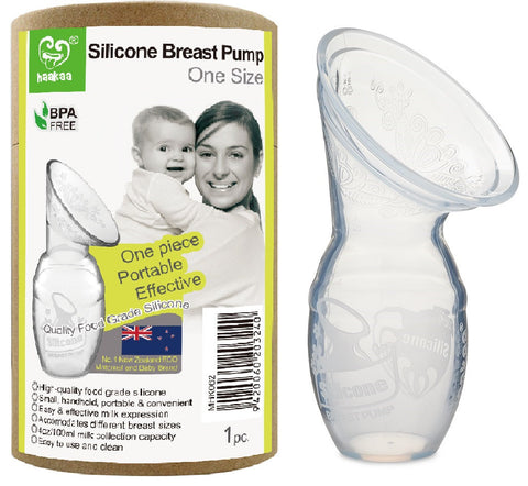 Haakaa Silicone Breast Pump No Suction Bottom 100mL