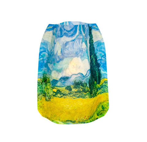 Modgy Luminary Lanterns Wheat Field by Van Gogh - Set of 4