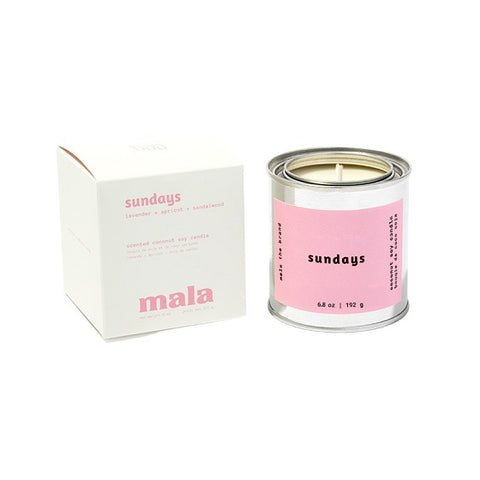 Mala The Brand Scented Candle Sunday 6.8oz