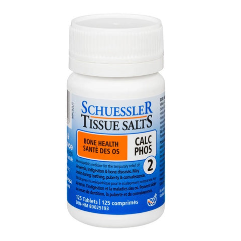 Martin & Pleasance Schuessler Tissue Bone Health Salts Calc Phos 125 Tablets