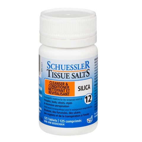 Martin & Pleasance Schuessler Tissue Salts Silica No.12 Cleanser and Conditioner 125 Tablets