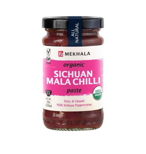 Mekhala Organic Szechuan Mala Chilli Paste 100g