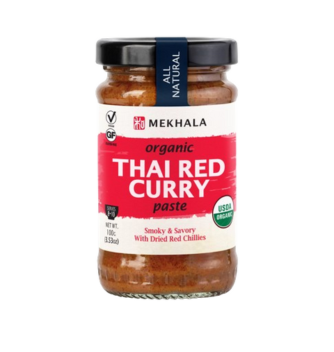 Mekhala Organic Thai Red Curry Paste 100g