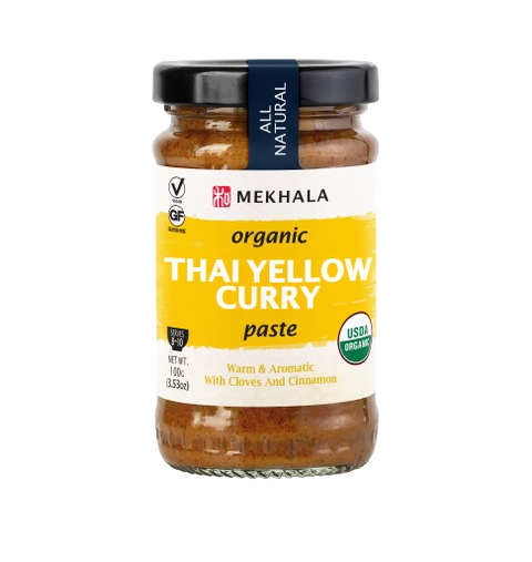 Mekhala Organic Thai Yellow Curry Paste 100g