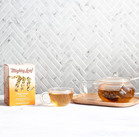 Mighty Leaf Organic Tea Chamomile Citrus 15 Tea Pouches