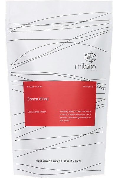 Milano Coffee Whole Bean Conca d'Oro Espresso 340g - Yeswellness