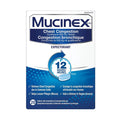 Mucinex Chest Congestion Guaifenesin 600mg 20 Tablets