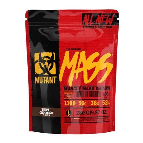 Mutant Mass Muscle Gainer Triple Chocolate Trail Bag 280g