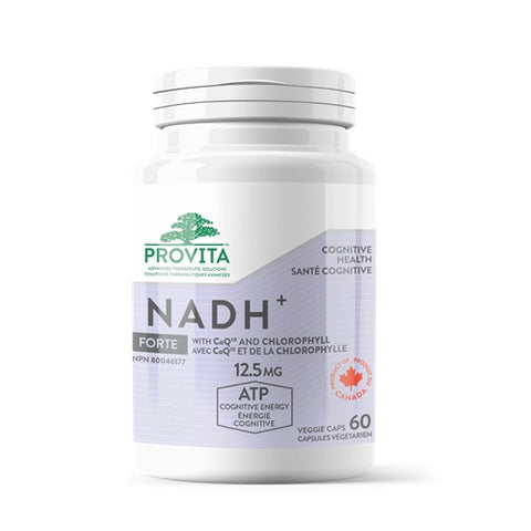 Provita Nutrition & Health NADH+ 12.5mg 60 Veggie Capsules