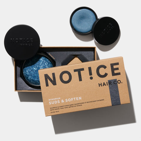 Notice Hair Co. Suds & Soften Travel Set - YesWellness.com