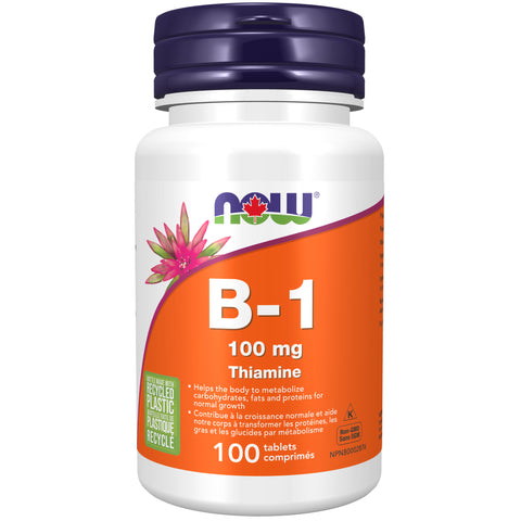 NOW B-1 100mg 100 Tabs - Yeswellness.com