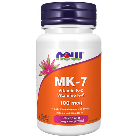 NOW MK-7 Vitamin K-2 100mcg 60Vcap