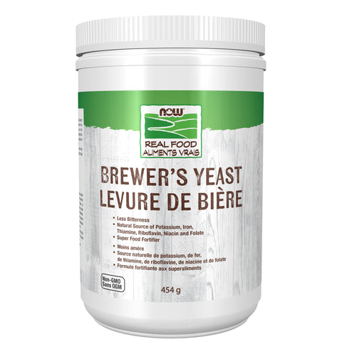 NOW Brewer's Yeast Powder 454g - Yeswellness.com