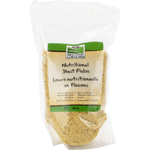 NOW Nutritional Yeast Flakes 284g - Yeswellness.com