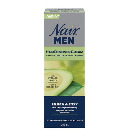 Nair Men Hair Remover Cream With Avocado Extract 200mL