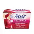 Nair Sugar Wax Legs Body Bikini Irresistible Candy Apple 300g 