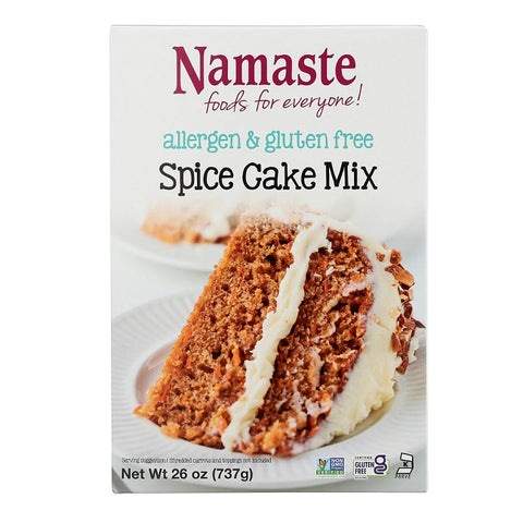 Namaste Gluten Free Spice Cake Mix 737g