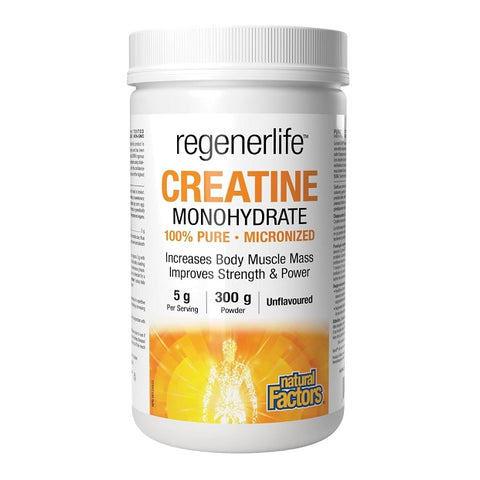 Natural Factors RegenerLife Creatine Monohydrate Unflavoured 300g