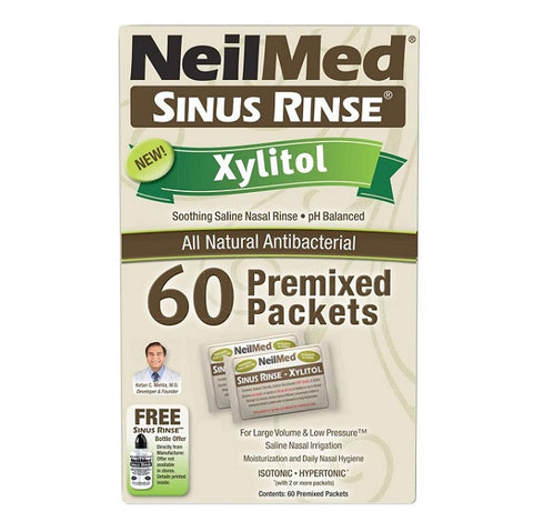 NeilMed Sinus Rinse with Xylitol 60 Packets