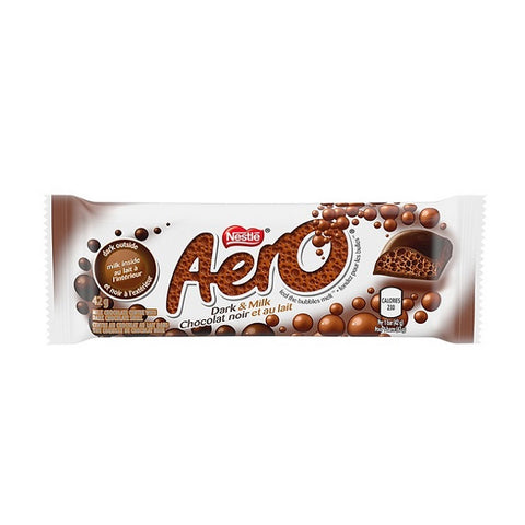 Nestle Aero Dark & Mild Chocolate Bar 72g