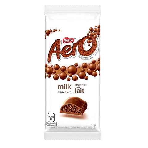 Nestle Aero Milk Chocolate Bar 97g