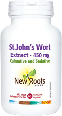 New Roots Herbal St. John’s Wort Extract 450mg 60 Capsules