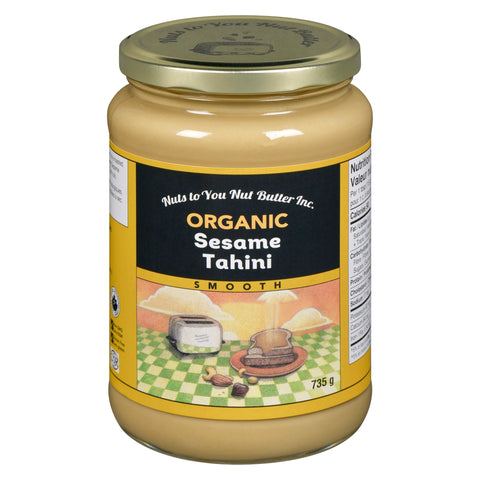 Expires March 2025 Clearance Nuts To You Organic Fair Trade Sesame Tahini Smooth 735g