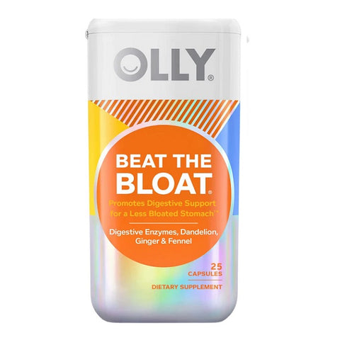 OLLY Beat the Bloat Supplement 25 Capsules