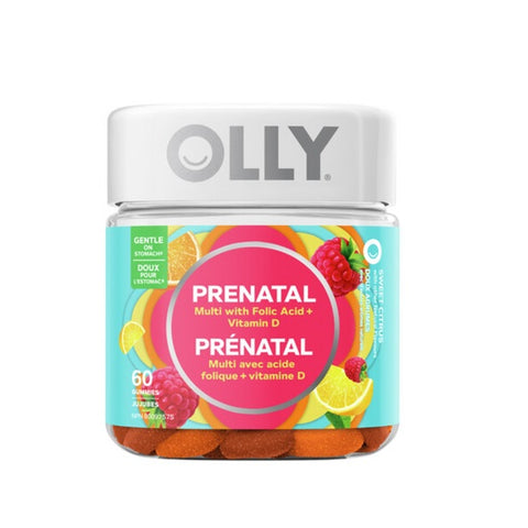 OLLY Prenatal Multi Sweet Citrus With Folic Acid 60 Count