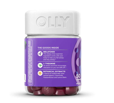 OLLY Sleep Blackberry Zen 50 Gummies