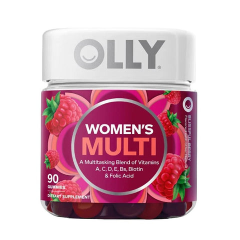 OLLY Women's Multi Blissful Berry 90 Gummies